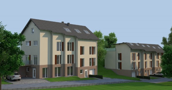 3D Ansicht Wohnbauprojekt